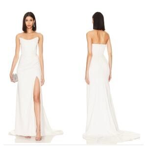 NEW NWT Noel and Jean Belle Gown White Bridal XS